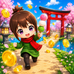 コインを集めてお団子を届けよう🍡のアイコン